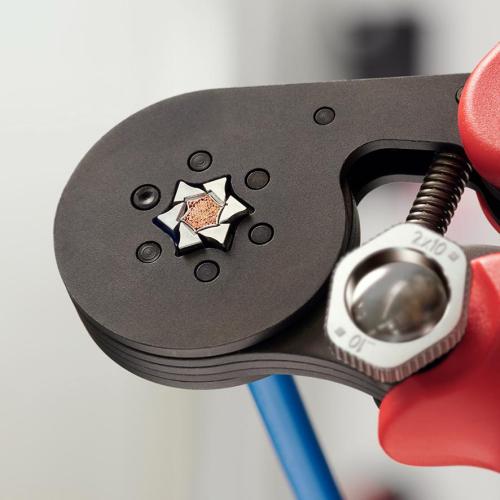 Knipex Self-Adjusting Crimping Pliers for Wire Ferrules with Lateral Access 180mm 97 53 14
